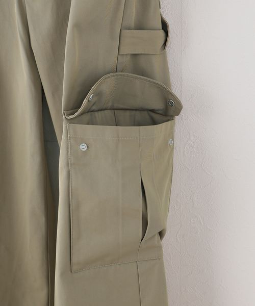 LAYAS（レイヤーズ）の「【LAYAS/レイヤーズ】 MILITARY CARGO パンツ（カーゴパンツ・レディース・ベージュ・FREE）」の5枚目の写真