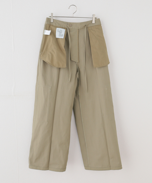 LAYAS（レイヤーズ）の「【LAYAS/レイヤーズ】 MILITARY CARGO パンツ（カーゴパンツ・レディース・ベージュ・FREE）」の8枚目の写真
