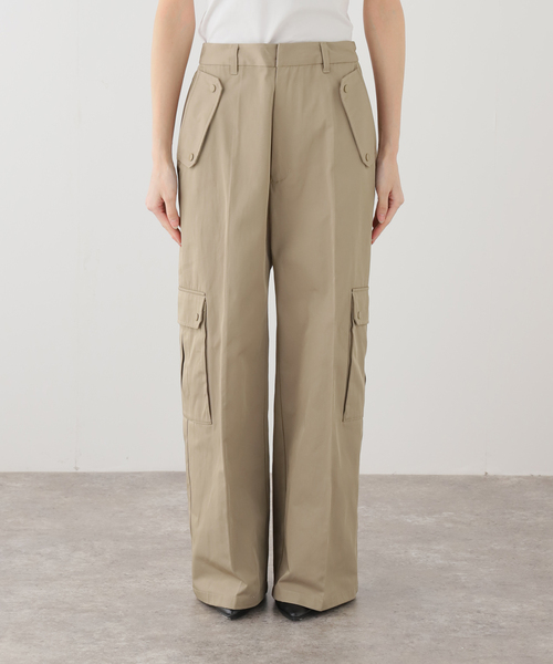 LAYAS（レイヤーズ）の「【LAYAS/レイヤーズ】 MILITARY CARGO パンツ（カーゴパンツ・レディース・ベージュ・FREE）」の12枚目の写真