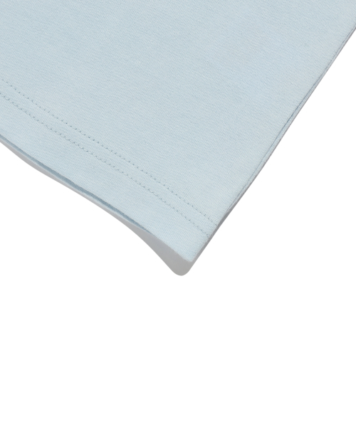 NICE GHOST CLUB(ナイスゴーストクラブ)の「3STAR BASIC TEE_LIGHT BLUE(NG2GMUT534A)(Tシャツ/カットソー・レディース・ライトブルー・SMALL/MEDIUM/LARGE)」の7枚目の写真