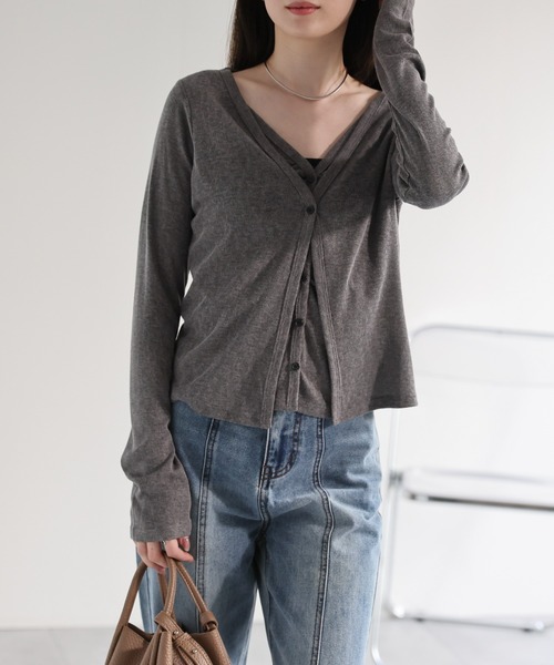 model：162cm 着用サイズ：F