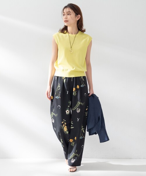 UNTITLED（アンタイトル）の「【TRADITIONAL WEATHERWEAR】ニットベスト（ニット/セーター・レディース・ベージュ/イエロー/ブラック・02）」の10枚目の写真