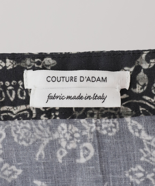 Couture d'adam（クチュールドアダム）の「【COUTURE D'ADAM/クチュールドアダム】別注Bandana College Print Skirt（スカート・レディース・ブラック・FREE）」の14枚目の写真