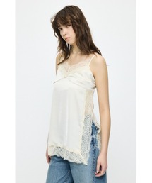 moussy CRINKLED SATINヒョウ柄キャミソール 未使用タグ付き MOUSSY | 【EC・一部店舗限定】CRINKLED SATIN パンツ (パンツ ) |SHEL