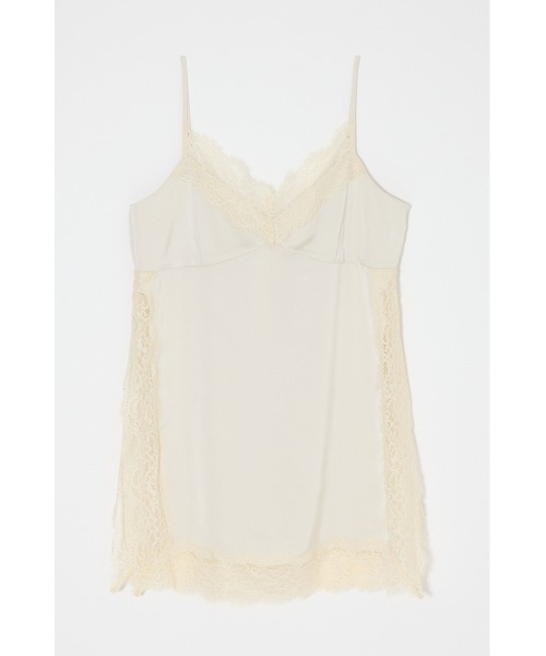 LACE TRIM SATIN キャミソール（キャミソール）｜MOUSSY（マウジー）の