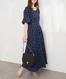 バルーンスリーブガーリーワンピース