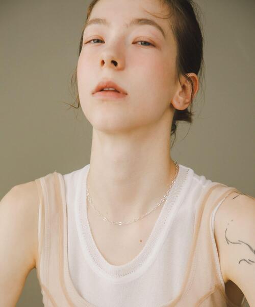 URBAN RESEARCH（アーバンリサーチ）の「decor『デコール』　MADELEINE CHAIN NECKLACE（ネックレス・レディース・シルバー・-）」の4枚目の写真
