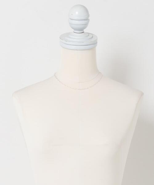 URBAN RESEARCH（アーバンリサーチ）の「decor『デコール』　MADELEINE CHAIN NECKLACE（ネックレス・レディース・シルバー・-）」の6枚目の写真