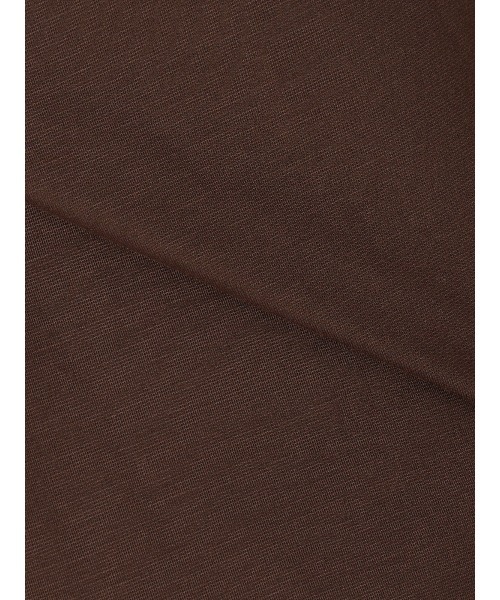SUIT SQUARE(スーツスクエア)の「クルーネックTシャツ/半袖/ウォッシャブル/接触冷感/レーヨンストレッチポンチ/BIYORI UP(Tシャツ/カットソー・レディース・ブラック/サックスブルー/オフホワイト/グレー/ブラウン・FREE)」の11枚目の写真