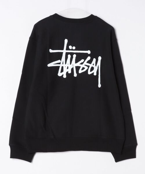 STUSSY(ステューシー)の「【STUSSY】ステューシー BASIC LOGO RAISING OF SWEAT ロゴ スウェット トレーナー(スウェット・メンズ・グレー/ブラック・MEDIUM/LARGE/X-LARGE)」の7枚目の写真