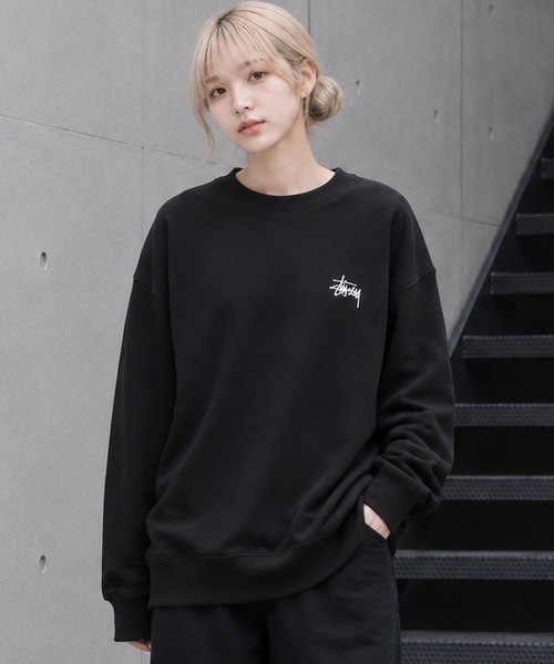 STUSSY(ステューシー)の「【STUSSY】ステューシー BASIC LOGO RAISING OF SWEAT ロゴ スウェット トレーナー(スウェット・メンズ・グレー/ブラック・MEDIUM/LARGE/X-LARGE)」の21枚目の写真