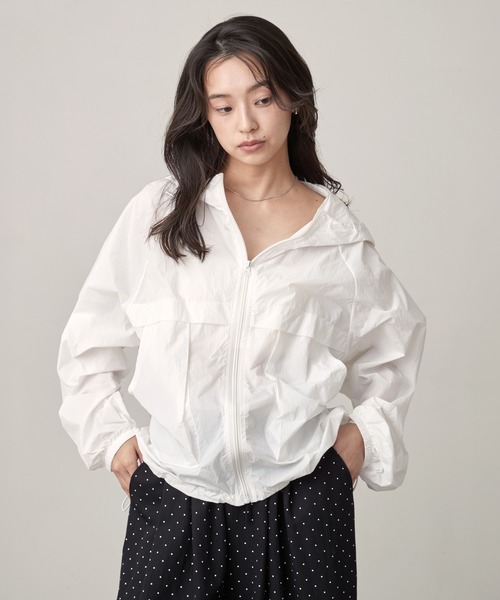セール】UV Cut Sheer Blouson|UVカットシアーブルゾン(ブルゾン セール】UV Cut Sheer Blouson|UVカットシアーブルゾン(ブルゾン