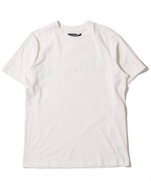 【1PIU1UGUALE3 RELAX】ロープ刺繍クルーネックTシャツ
