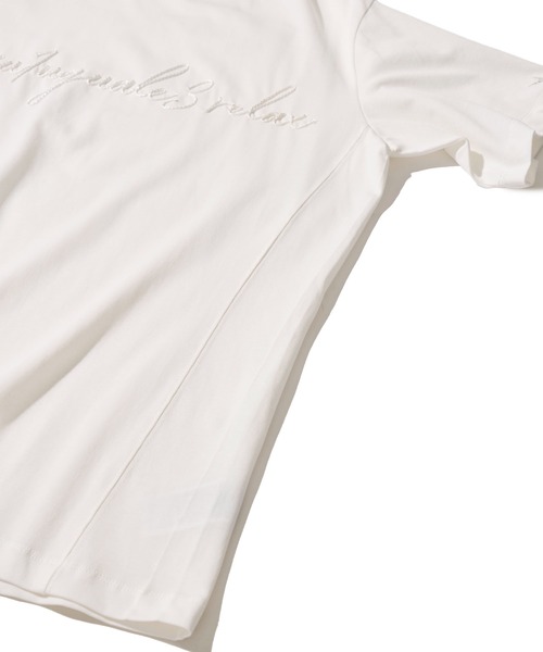 TETE HOMME(テットオム)の「【1PIU1UGUALE3 RELAX】ロープ刺繍クルーネックTシャツ(Tシャツ/カットソー・メンズ・ブラック/ホワイト・LARGE/X-LARGE/MEDIUM)」の11枚目の写真