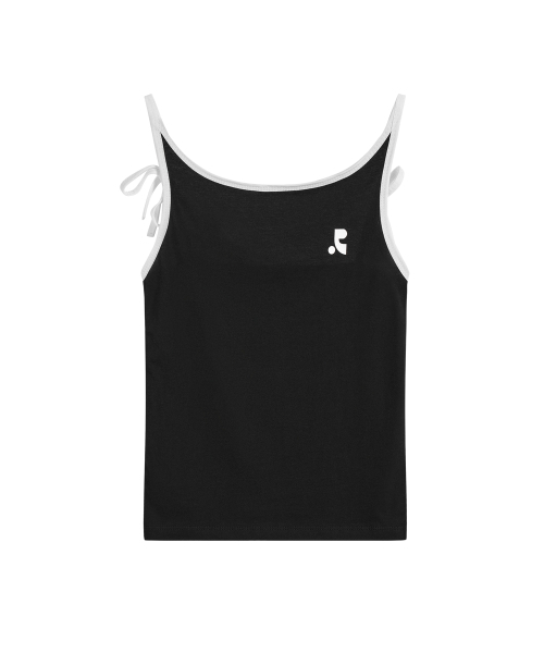 Rest&Recreation(レストアンドレクリエーション)の「BACK TIE SLEEVELESS - BLACK(Tシャツ/カットソー・レディース・その他・ONE)」の1枚目の写真