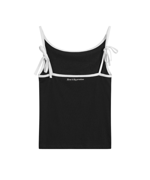 Rest&Recreation(レストアンドレクリエーション)の「BACK TIE SLEEVELESS - BLACK(Tシャツ/カットソー・レディース・その他・ONE)」の2枚目の写真