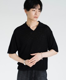 SINSS（シンス）の「Slub skipper HS T-shirt / スラブスキッパーショートスリーブTシャツ（Tシャツ/カットソー）」