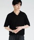 SINSS（シンス）の「Slub skipper HS T-shirt / スラブスキッパーショートスリーブTシャツ（Tシャツ/カットソー・LARGE）」