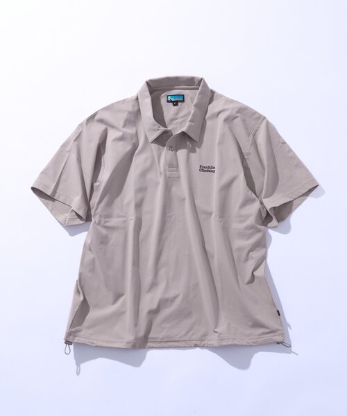 Franklin Climbing(フランクリンクライミング)の「【Franklin Climbing】【ユニセックス】essentialバックプリントポロシャツ(ポロシャツ・メンズ・ベージュ/ブラック/ホワイト/サックスブルー・LARGE/MEDIUM)」の15枚目の写真