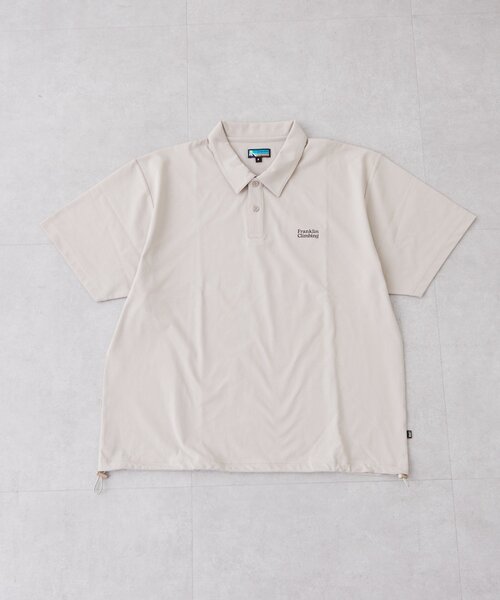 Franklin Climbing(フランクリンクライミング)の「【Franklin Climbing】【ユニセックス】essentialバックプリントポロシャツ(ポロシャツ・メンズ・ベージュ/ブラック/ホワイト/サックスブルー・LARGE/MEDIUM)」の17枚目の写真