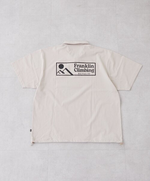 Franklin Climbing(フランクリンクライミング)の「【Franklin Climbing】【ユニセックス】essentialバックプリントポロシャツ(ポロシャツ・メンズ・ベージュ/ブラック/ホワイト/サックスブルー・LARGE/MEDIUM)」の18枚目の写真