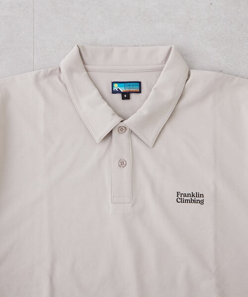 Franklin Climbing(フランクリンクライミング)の「【Franklin Climbing】【ユニセックス】essentialバックプリントポロシャツ(ポロシャツ・メンズ・ベージュ/ブラック/ホワイト/サックスブルー・LARGE/MEDIUM)」の19枚目の写真