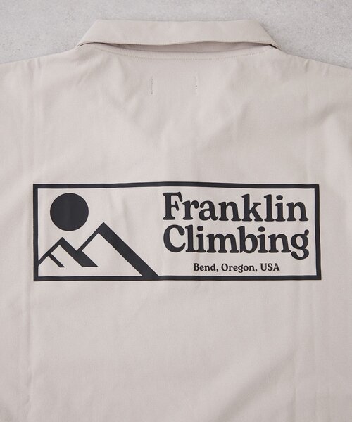 Franklin Climbing(フランクリンクライミング)の「【Franklin Climbing】【ユニセックス】essentialバックプリントポロシャツ(ポロシャツ・メンズ・ベージュ/ブラック/ホワイト/サックスブルー・LARGE/MEDIUM)」の20枚目の写真