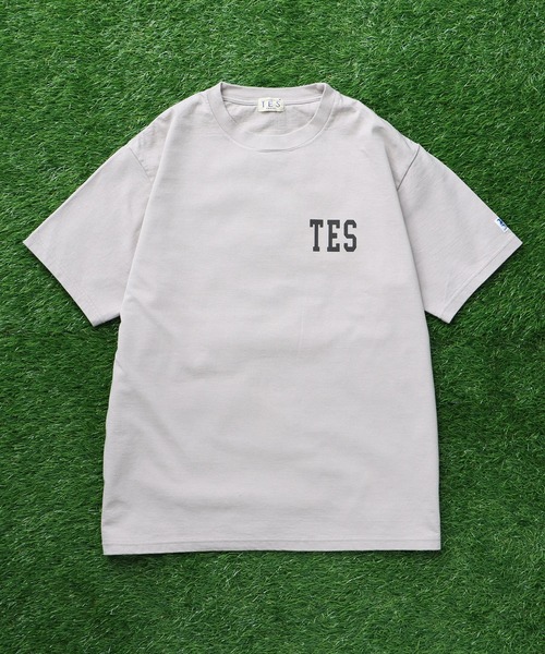 The Endless Summer(エンドレスサマー)の「TES ALLSTAR COLLEGE T-SHIRT/ Tシャツ(Tシャツ/カットソー・メンズ・ホワイト/アイボリー/ライトグレー/ピンク・SMALL/MEDIUM/LARGE/X-LARGE/XX-LARGE)」の14枚目の写真