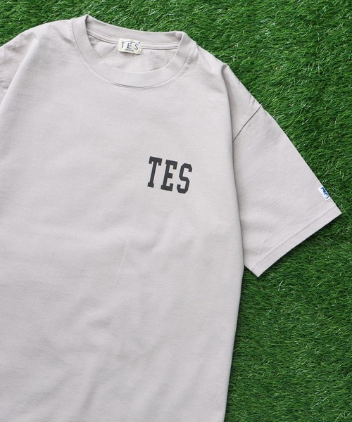 The Endless Summer(エンドレスサマー)の「TES ALLSTAR COLLEGE T-SHIRT/ Tシャツ(Tシャツ/カットソー・メンズ・ホワイト/アイボリー/ライトグレー/ピンク・SMALL/MEDIUM/LARGE/X-LARGE/XX-LARGE)」の12枚目の写真