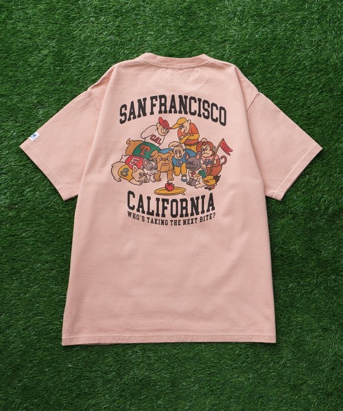 The Endless Summer(エンドレスサマー)の「TES ALLSTAR COLLEGE T-SHIRT/ Tシャツ(Tシャツ/カットソー・メンズ・ホワイト/アイボリー/ライトグレー/ピンク・SMALL/MEDIUM/LARGE/X-LARGE/XX-LARGE)」の16枚目の写真
