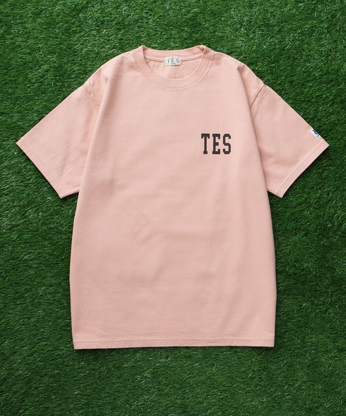 The Endless Summer(エンドレスサマー)の「TES ALLSTAR COLLEGE T-SHIRT/ Tシャツ(Tシャツ/カットソー・メンズ・ホワイト/アイボリー/ライトグレー/ピンク・SMALL/MEDIUM/LARGE/X-LARGE/XX-LARGE)」の18枚目の写真