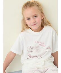 セール】【JUNIOR】 【接触冷感】BEAR HEATワンポイントTシャツ