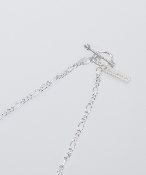 XOLO（ショロ）の「[XOLO JEWELRY/ショロジュエリー] FIGARO LINK シルバーネックレス 2MM -50cm-（ネックレス・メンズ・シルバー・50）」の7枚目の写真