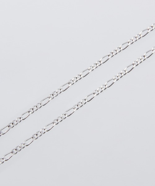 XOLO（ショロ）の「[XOLO JEWELRY/ショロジュエリー] FIGARO LINK シルバーネックレス 2MM -50cm-（ネックレス・メンズ・シルバー・50）」の8枚目の写真