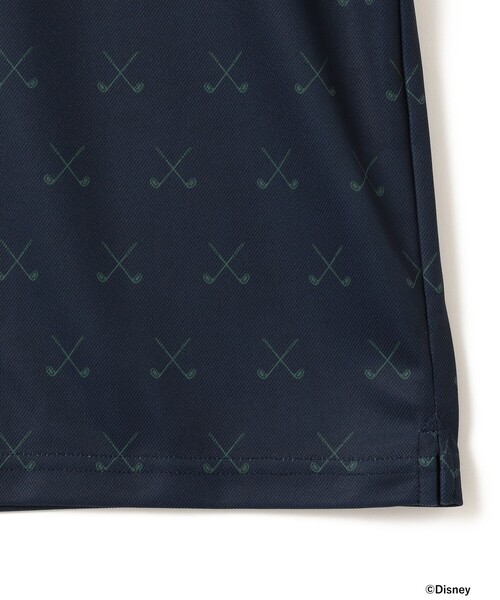 BEAMS GOLF(ビームスゴルフ)の「〈MEN〉Disney / ミッキーマウス / 総柄 ポロシャツ(吸水速乾・UVカット)(ポロシャツ・メンズ・ネイビー/オフホワイト・M/XL/S/L)」の8枚目の写真