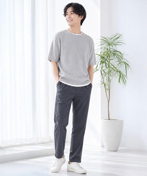 ヒヤロン（ヒヤロン）の「【ヒヤロン】メンズ イージーパンツ ひんやり 冷感（その他パンツ・メンズ・グレー/ブラック/ベージュ・M/LL/L）」の10枚目の写真