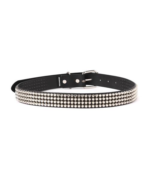 ADAM PATEK(アダムパテック)の「ADAMPATEK/アダムパテック/Studs Belt Cylinder(ベルト・メンズ・ブラック・F)」の3枚目の写真