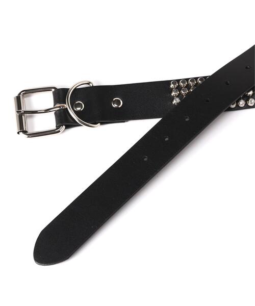 ADAM PATEK(アダムパテック)の「ADAMPATEK/アダムパテック/Studs Belt Cylinder(ベルト・メンズ・ブラック・F)」の8枚目の写真