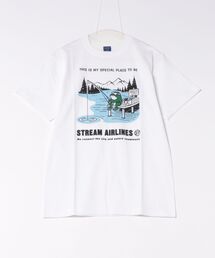 STREAM TRAIL（ストリームトレイル）の「STREAM AIRLINES Tシャツ Fishing（Tシャツ/カットソー）」