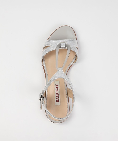 BARCLAY(バークレー)の「BARCLAY(バークレー)フラットサンダル(サンダル・レディース・ベージュ/シルバー・22cm/22.5cm/23cm/23.5cm/24cm/24.5cm)」の5枚目の写真