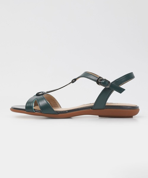 BARCLAY(バークレー)の「BARCLAY(バークレー)フラットサンダル(サンダル・レディース・ベージュ/シルバー・22cm/22.5cm/23cm/23.5cm/24cm/24.5cm)」の8枚目の写真