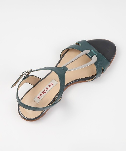 BARCLAY(バークレー)の「BARCLAY(バークレー)フラットサンダル(サンダル・レディース・ベージュ/シルバー・22cm/22.5cm/23cm/23.5cm/24cm/24.5cm)」の9枚目の写真