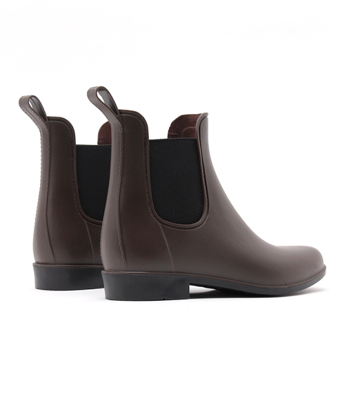 earth music&ecology(アースミュージックアンドエコロジー)の「【2016Summer】サイドゴアレインブーツ(レインシューズ・レディース・ブラック/ブラウン・23.5cm/23cm/24cm/22.5cm)」の5枚目の写真