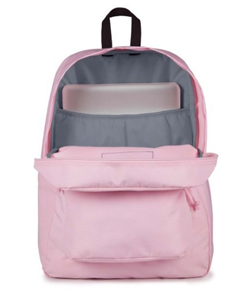 JANSPORT(ジャンスポーツ)の「JANSPORT/ジャンスポーツ バックパック SUPERBREAK PLUS スーパーブレイクプラス PINK ICE 26L JS0A4QUEEX0(バックパック/リュック・メンズ・ピンク・FREE)」の4枚目の写真