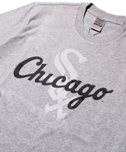 Fanatics(ファナティクス)の「ファナティクス【Fanatics】‐ シカゴ ホワイトソックス 半袖Tシャツ【CHICAGO WHITE SOX MLB OVERLAPPING LOGO S/S TEE GRAY ML0126SS0005 】(Tシャツ/カットソー・メンズ・グレー・L/XL)」の2枚目の写真