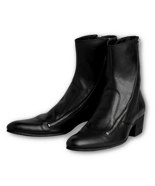 NO ID.(ノーアイディ)の「mko13723-W-ZIPヒールブーツ(859208-528F)(ブーツ・メンズ・ブラック・44/42/40)」の11枚目の写真