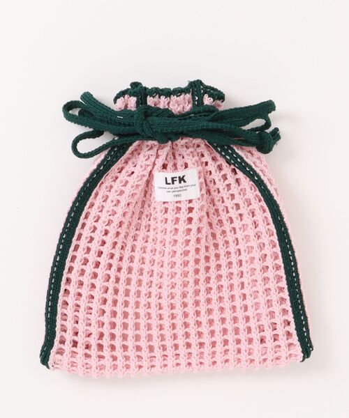LOWRYS FARM（ローリーズファーム）の「スカシアミＢＡＧ　877725（ショルダーバッグ・キッズ・ライトピンク/ブルー系その他・FREE）」の7枚目の写真