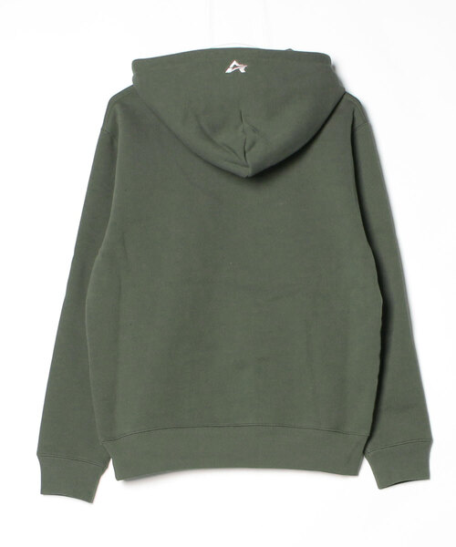 AVIREX（アヴィレックス）の「【WEB&DEPOT限定】A STAR PULL PARKA（パーカー・レディース・ライトグレー/オリーブ/ベージュ/ブラック/バーガンディー/イエロー・F）」の7枚目の写真