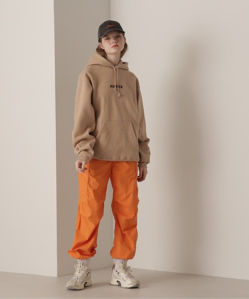 AVIREX（アヴィレックス）の「【WEB&DEPOT限定】A STAR PULL PARKA（パーカー・レディース・ライトグレー/オリーブ/ベージュ/ブラック/バーガンディー/イエロー・F）」の21枚目の写真