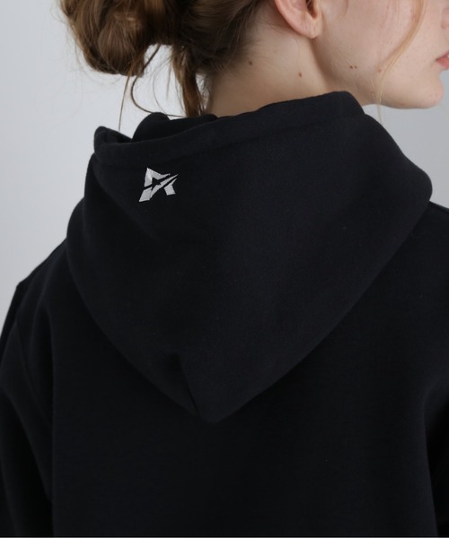 AVIREX（アヴィレックス）の「【WEB&DEPOT限定】A STAR PULL PARKA（パーカー・レディース・ライトグレー/オリーブ/ベージュ/ブラック/バーガンディー/イエロー・F）」の12枚目の写真